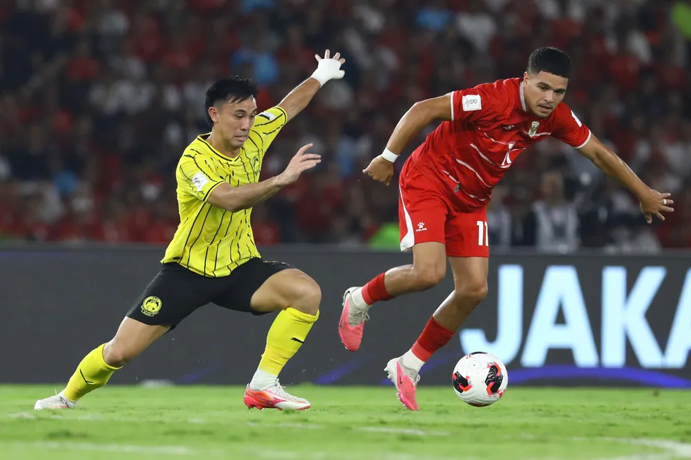 Indonesia và Malaysia bất phân thắng bại với tỷ số 0-0. Ảnh: QUỲNH PHƯƠNG