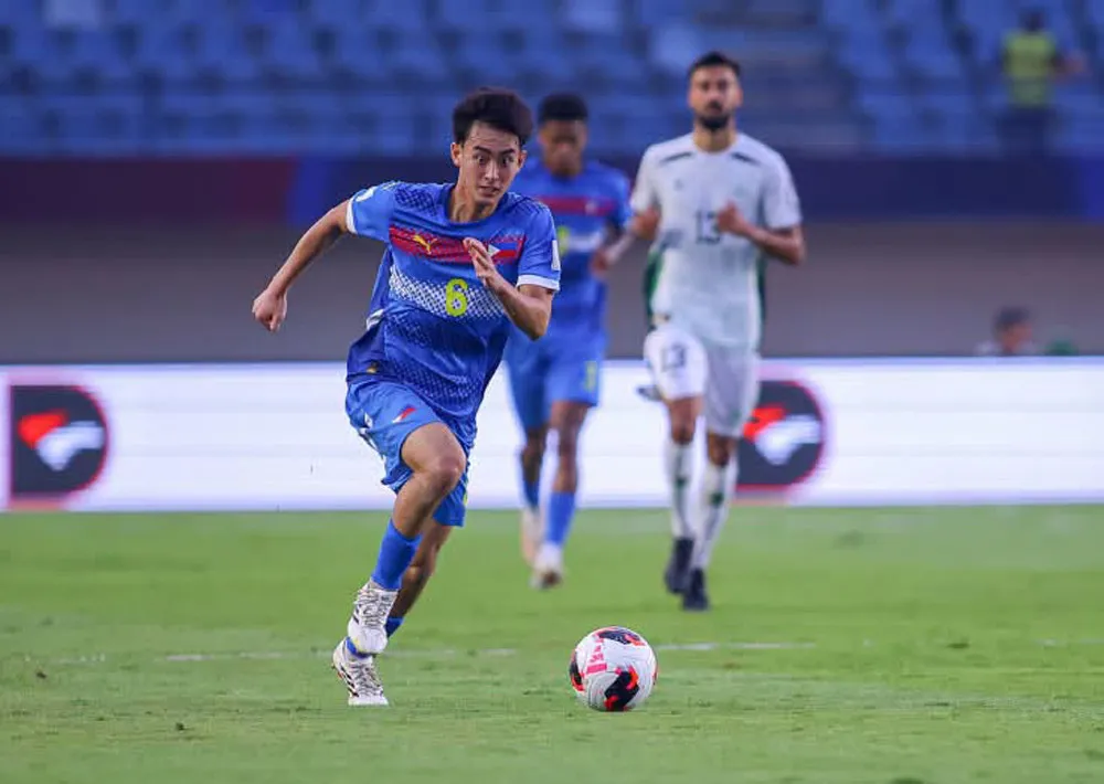 Philippines dù dẫn trước 2 bàn nhưng đã để Pakistan chia điểm với tỷ số 2-2 chung cuộc. Ảnh: PFF