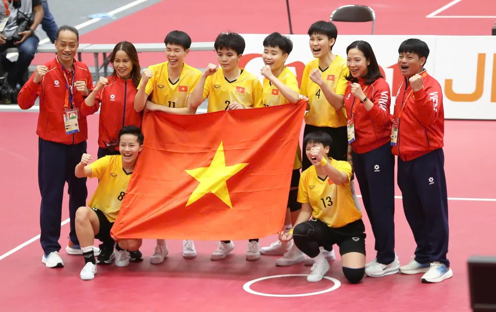 Môn Cầu Mây khép lại kỳ Đại hội rất thành công.