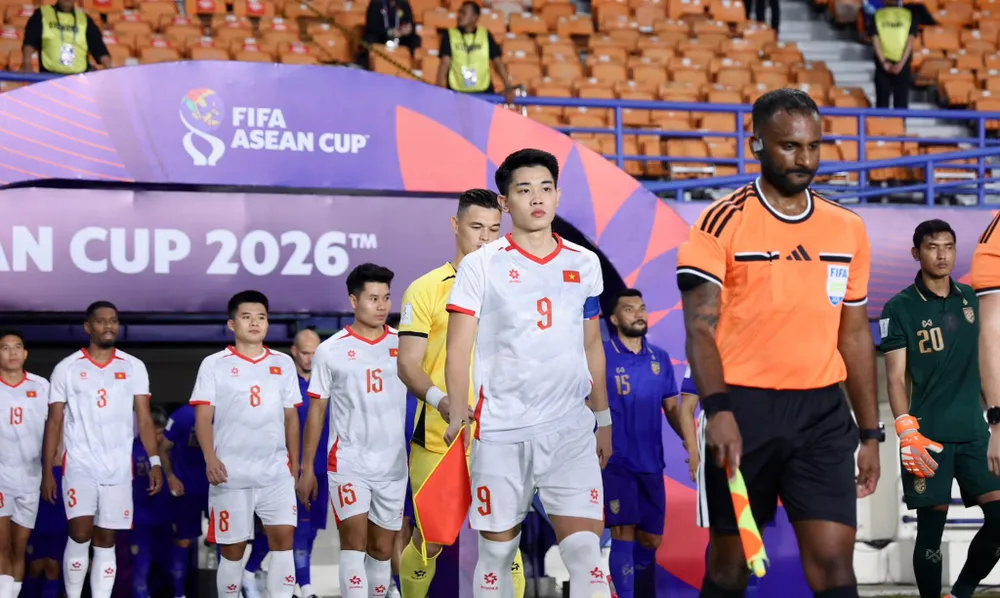 Đội tuyển Việt Nam giữ hạng trong top 100 trên BXH FIFA sau FIFA ASEAN Cup 2026. Ảnh: ANH KHOA