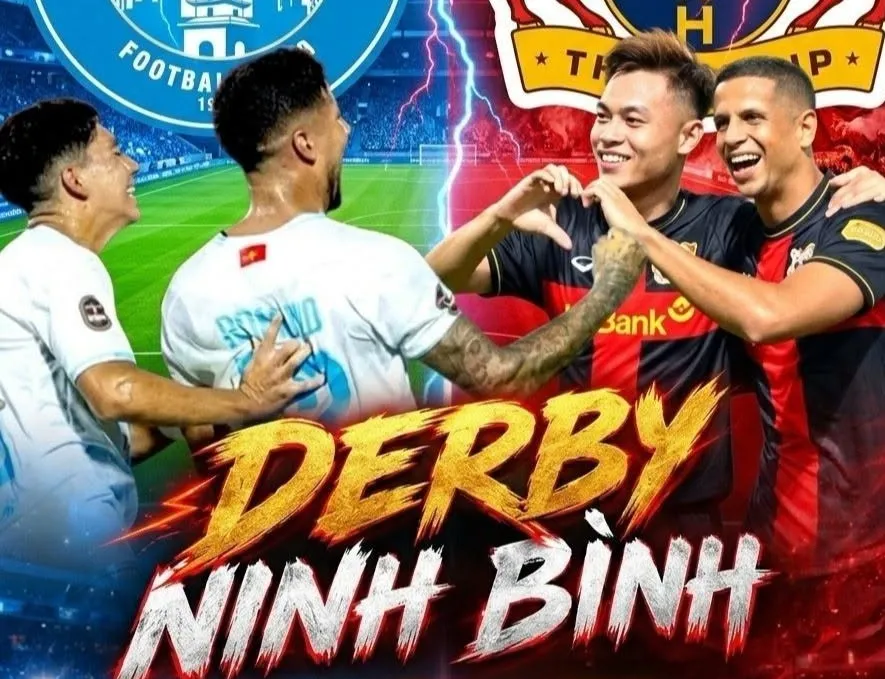 Trận đấu diễn ra lúc 18 giờ ngày 10-10 trên sân Thiên Trường. Đồ họa: Ninh Bình FC