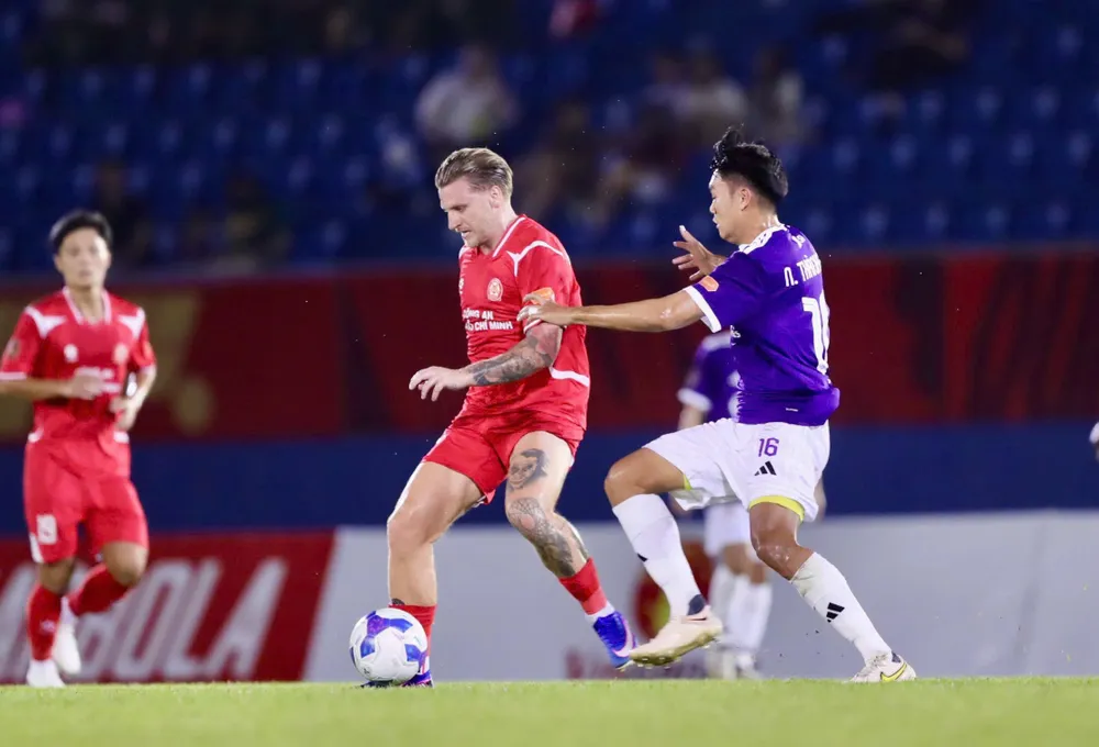 Hà Nội FC sẽ tìm được trận thắng đầu tiên ở vòng 3: Ảnh: PVF