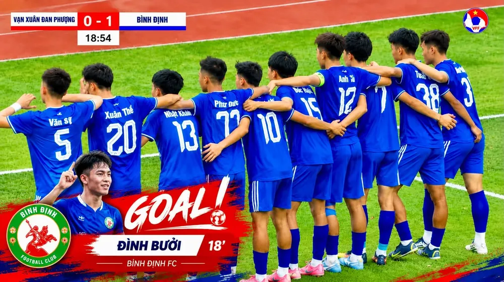 Bình Định FC thắng trận ra quân. Ảnh: CLB