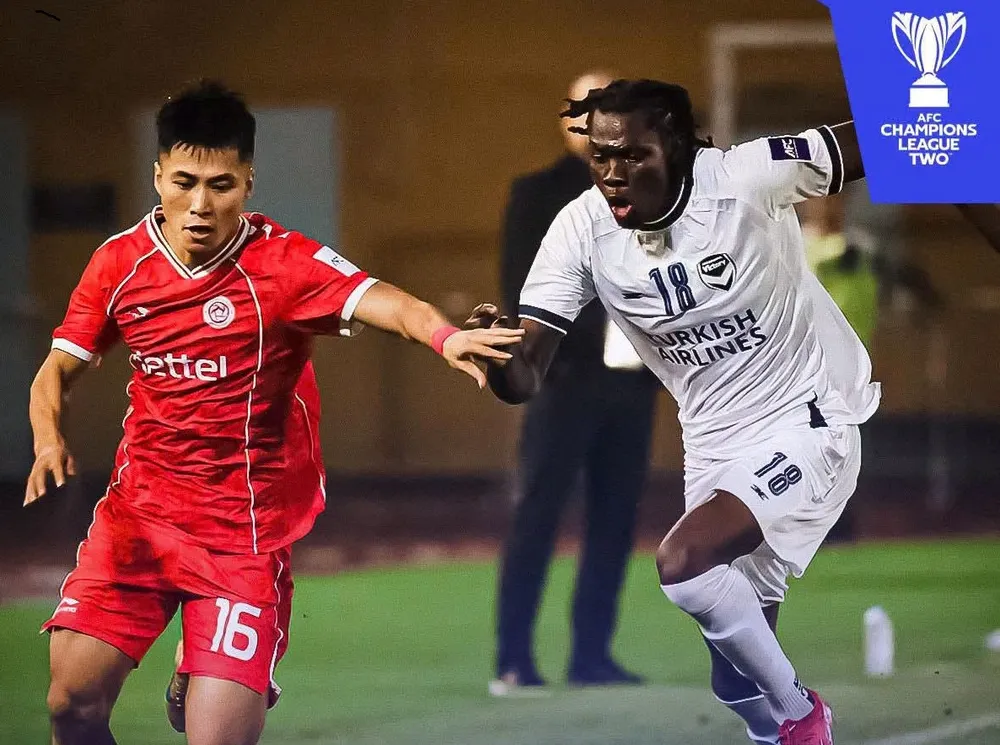 Thể Công Viettel có 1 điểm trong hành trang ở AFC Champions League sau trận hòa Mellboure ở lượt đầu tiên. Ảnh: TCVT FC