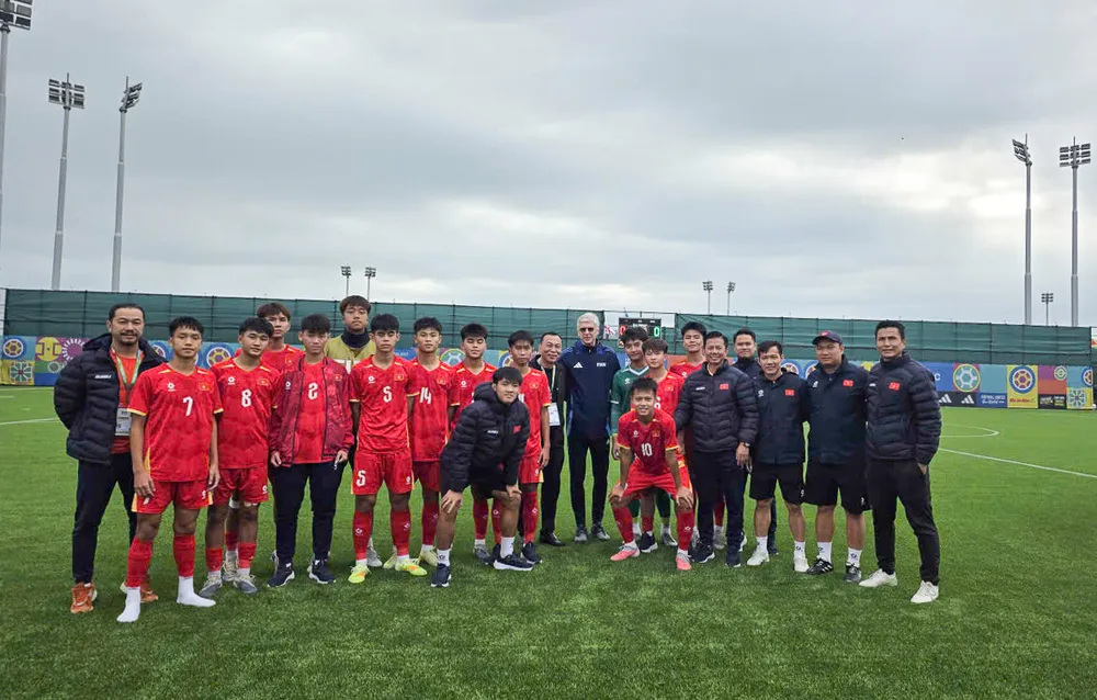Thua U15 Rwanda ở vòng 1/16, các cầu thủ Việt Nam tranh hạng từ 81-96. 