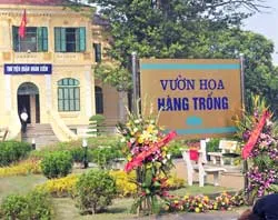 Khánh thành công viên tại khu đất 42 Nhà Chung