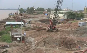 Tiến độ xây dựng cầu Đồng Nai mới chậm 2 tháng