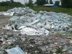 Điểm xử lý rác gây ô nhiễm