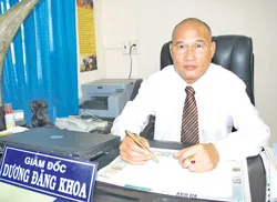 Dương Đăng Khoa – Chủ tịch HĐQT – TGĐ Công ty CP XD-TM K.L.: Chiêu hiền đãi sĩ !