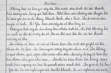 Những cảm nhận sâu sắc…