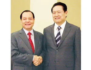 Bí thư Thành ủy TPHCM Lê Thanh Hải tiếp đồng chí Chu Vĩnh Khang