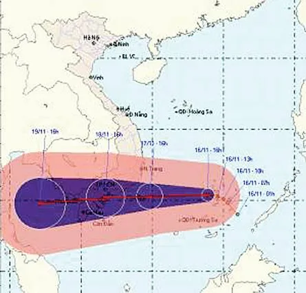 Tập trung mọi lực lượng phòng chống bão số 10