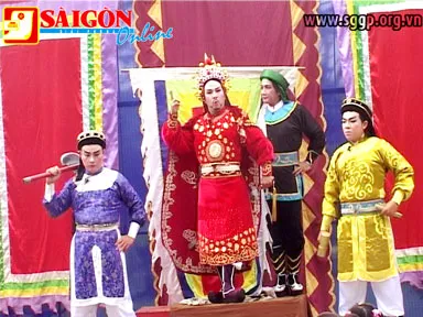 Hát Bội đến với các học sinh trường Nam Sài Gòn ảnh 4