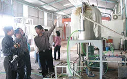 “Ép” hạt ra dầu sinh học