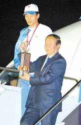 Đuốc Olympic Bắc Kinh tới Bangkok
