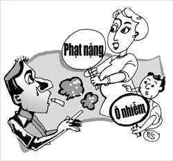 Đừng xem nhẹ hành vi hút thuốc lá nơi công cộng!