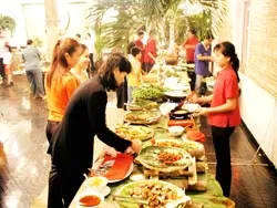 Những chương trình ẩm thực, vui chơi ngày lễ