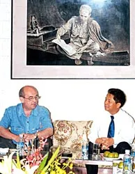 Các cơ quan báo chí lớn của Nga thăm Báo SGGP