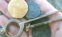 Ngoài khơi Namibia - Phát hiện kho báu tàu đắm