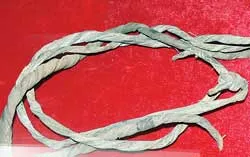 Quảng Trị: Phát hiện sợi dây da trâu dùng để kéo pháo