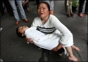 Một số hình ảnh về thảm họa động đất ở Trung Quốc ảnh 6