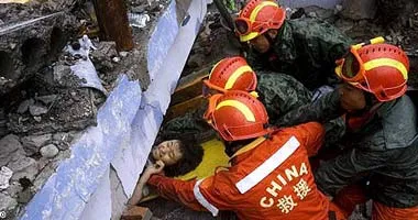 Một số hình ảnh về thảm họa động đất ở Trung Quốc ảnh 14