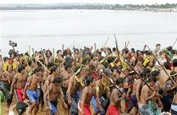 Brazil: Biểu tình phản đối xây đập