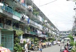 Nhếch nhác ở chung cư