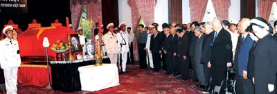 Tổ chức trọng thể lễ truy điệu và an táng đồng chí Võ Văn Kiệt