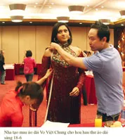 Các hoa hậu thế giới thử áo dài Việt Nam: Từ ngạc nhiên đến thích thú