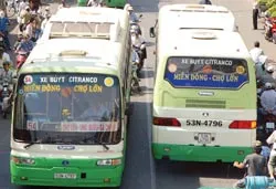 TPHCM, sắp xếp lại luồng tuyến xe buýt