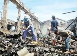 Cháy chợ Châu Ổ, Quảng Ngãi: Nguy cơ cháy đã được dự báo