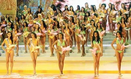 5 hoa hậu đoạt giải mặc trang phục biển đẹp. Ảnh: An Dung