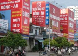 Trường ngoại ngữ quốc tế: Lượng nhiều, chất bao nhiêu?