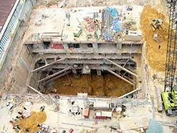 Sự cố khi xây dựng phần ngầm công trình: Hoàn toàn có thể tránh được