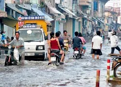 TPHCM: Thêm nhiều điểm ngập mới