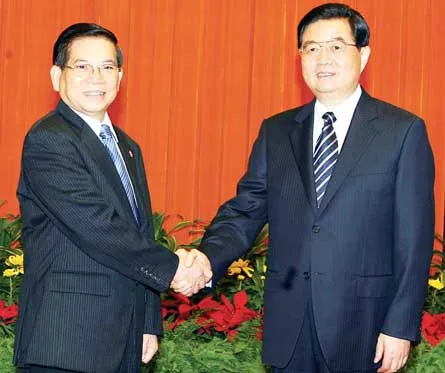 Chủ tịch nước Nguyễn Minh Triết hội kiến Tổng Bí thư, Chủ tịch nước CHND Trung Hoa Hồ Cẩm Đào