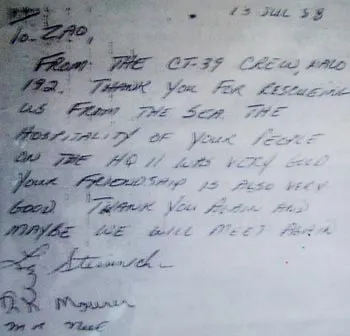 Cứu phi công Mỹ giữa đại dương ảnh 2