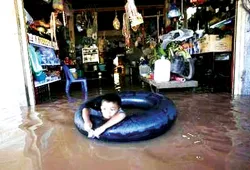 Nước sông Mekong dâng cao kỷ lục