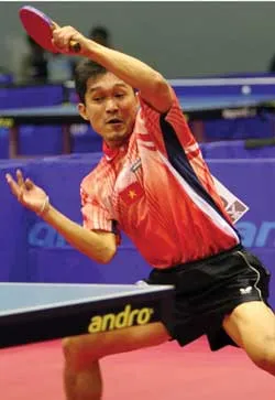 Sáng nay, nội dung bóng bàn đơn nam: Đoàn Kiến Quốc khởi đầu thắng lợi