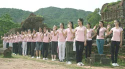 Ngày thứ 2 các người đẹp thi Hoa hậu Ảnh: Nhiều thí sinh bị say nắng