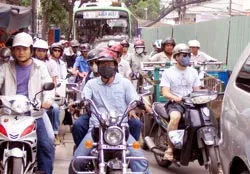 Rào đường để… ngủ!