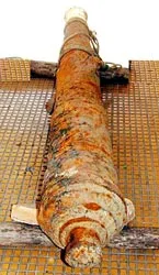 Bình Định: Phát hiện súng thần công ở đầm Thị Nại