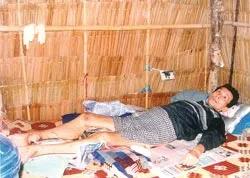 Xin giúp đỡ gia đình anh Thắng