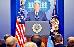 Bush “tặng” Obama 350 tỷ USD