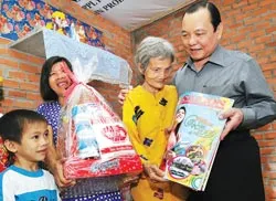 Chúc tết các đơn vị vũ trang thủ đô ảnh 2