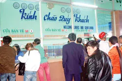 Sau tết, lại nhọc nhằn tàu xe vào Nam