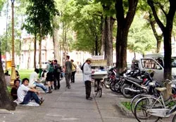 Công viên… “3 không”!