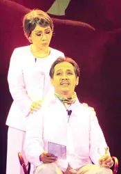 Câu hỏi kỳ này: Cho biết hai nghệ sĩ trong ảnh này tên gì, tham gia tác phẩm nào, của tác giả, đạo diễn nào?