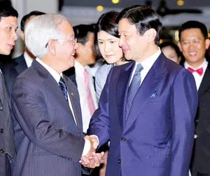 Chủ tịch UBND TPHCM Lê Hoàng Quân tiếp Hoàng Thái tử Nhật Bản Naruhito